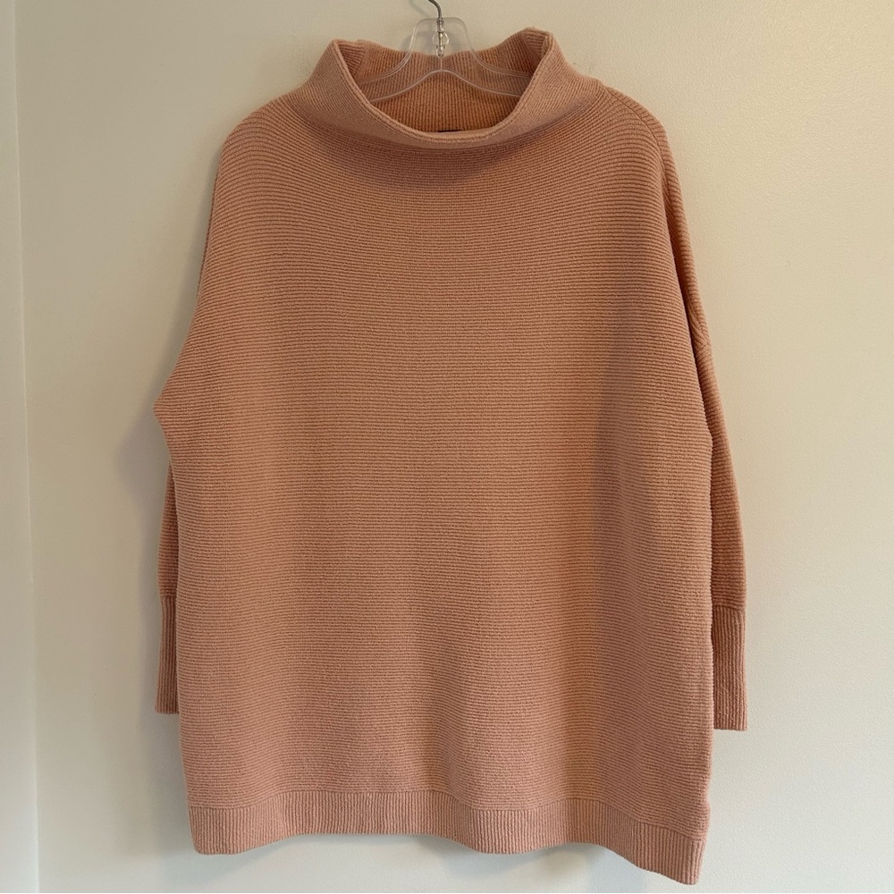 (SOLD) FREE PEOPLE Ottoman Slouchy Tunic Dusty Pink Size XS - Picture 3 of 14